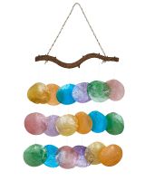 11211 - Rainbow Placuna Chime 12x18"