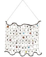 11527 - Shells & Rope Wall Decor 30x24"