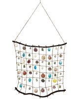 11528 - Shells & Rope Wall Decor 24x20"