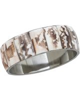 1915 - Cone 1" Stainless Steel Bracelet