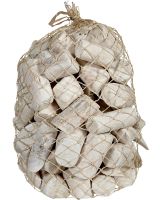2040 - White Driftwood in Abaca Net 6x10"