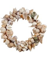 6425 - Large Asst Shell Wreath 11"