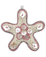 651008 - Starfish Coral MOP & Beads Ornament