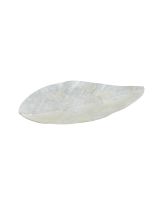 6939 - Capiz Shell Mini Leaf Plate 7x4"