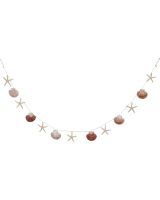 7071 - Irish Flat & White Starfish Garland 95"