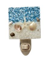 752102 - Sand & Sea w/ Starfish Square LED Night Light