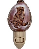 759502 - Carved Owl LED Night Light