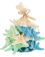 9029 - 12 Dyed Pastel Knobby Starfish Pack
