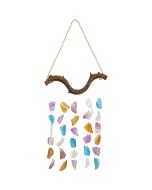 11204 - Wall Hanger-Sea Glass 12x12"-Multicolors