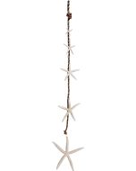 11400 - 5 White Finger Starfish Strand 48"