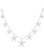 11442 - 9 White Finger Starfish Strand 72"