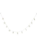 11451 - 11 White Finger Starfish Strand 72"