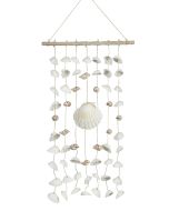 11537 - Ark & Irish Deep Shells on Driftwood Hanger 10x18"