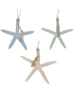 60903 - Asst Pastel Starfish Ornament 4-5"