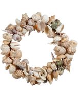 6425 - Large Asst Shell Wreath 11"