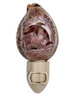 758902 - Carved Cowrie Dolphin w/ Myrtle Beach LED Night Light
