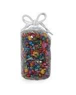 8770 - Glitter Seashell Mix in Vinyl Bag 3x6"
